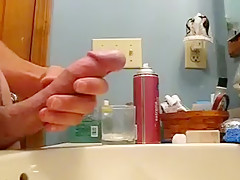  In The Bathroom And Cumshot...