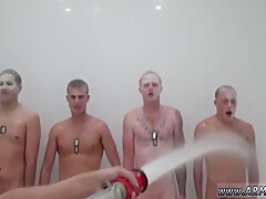 Real bare gay hazing, showering and...