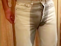 Urinate Wetting Ripped Jeans 1...