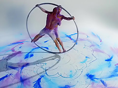 Gay acrobats create stunning visual art...