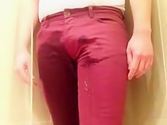 Piddle Jeans And Cum...
