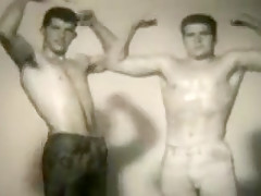 Hottest male vintage homosexual sex video...
