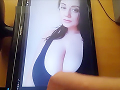 Third cumtribute for lady missleka...