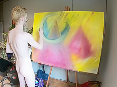 Flint Wolf Painting Naked Full Video Nakedpaints...