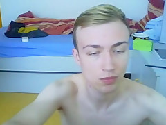 Czech skinny gay boy shows his...