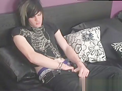 Sexy Emo Guy Showing Dick And And Black Videos...