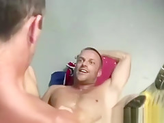 Muscular Guy Fucked Wearing Cock Ring...
