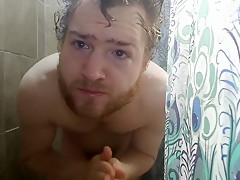Sexy young man with ginger beard...