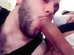 Getting fucked by and sucking scruff...