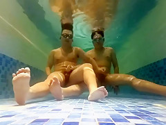 Underwater my mate...
