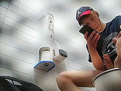 Hot Blond Porn Boy Guy Caught Understall Bathroom Tube Gay...