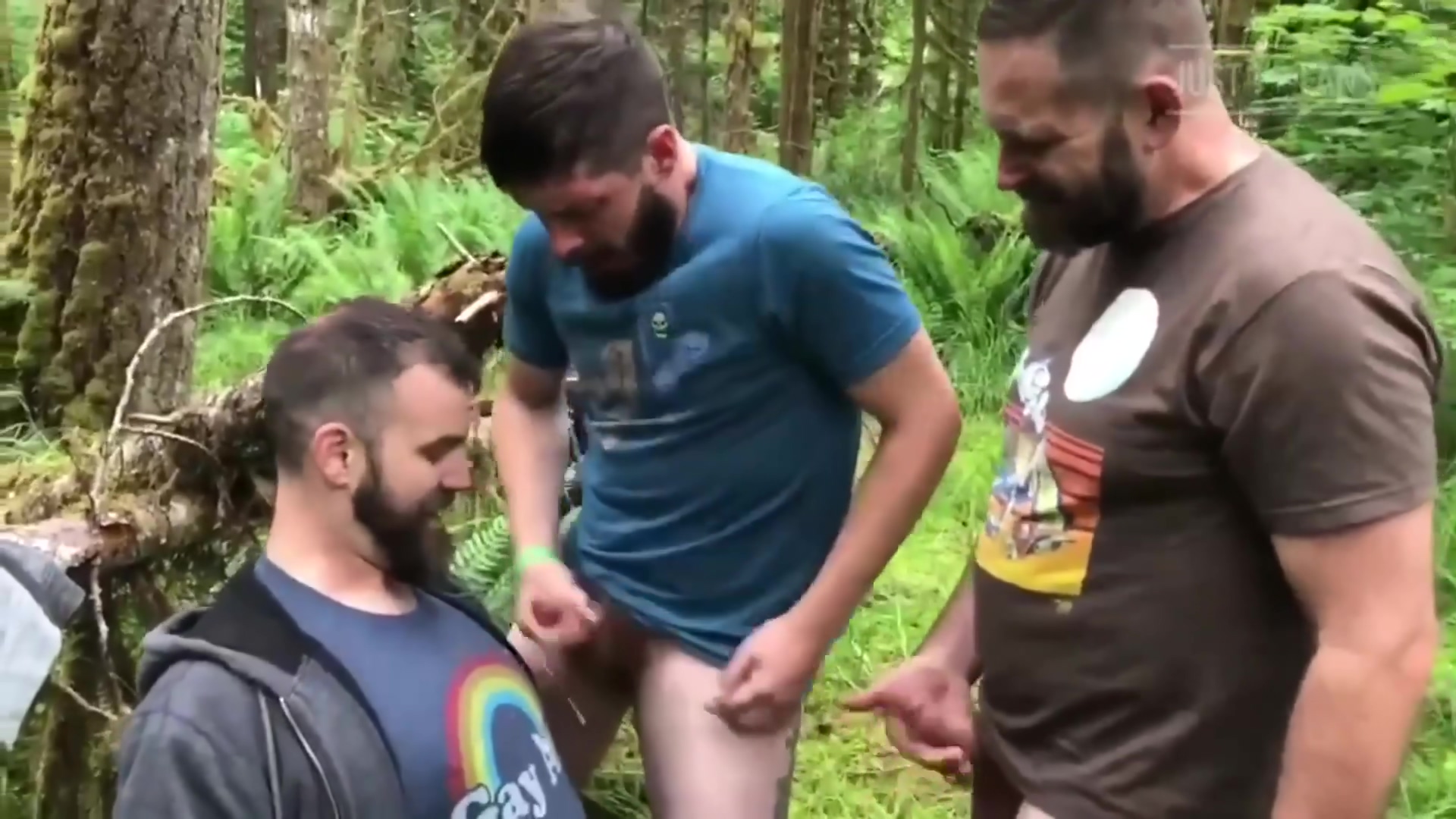 Stepdaddies Having Fun In The Woods