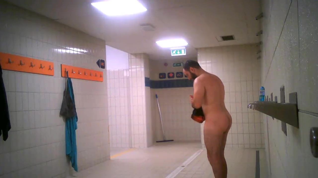 two men gym shower Gay Porn Video
